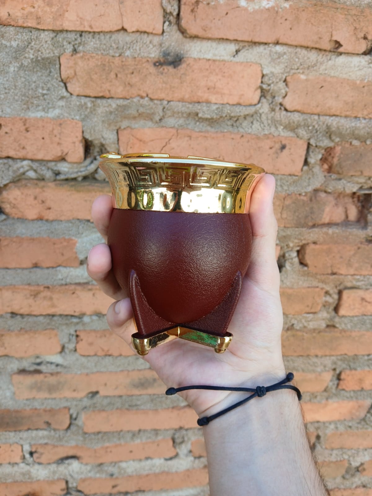 Mate Imperial Antivuelco Con Tapa y Base Labrada | SHELBY'S