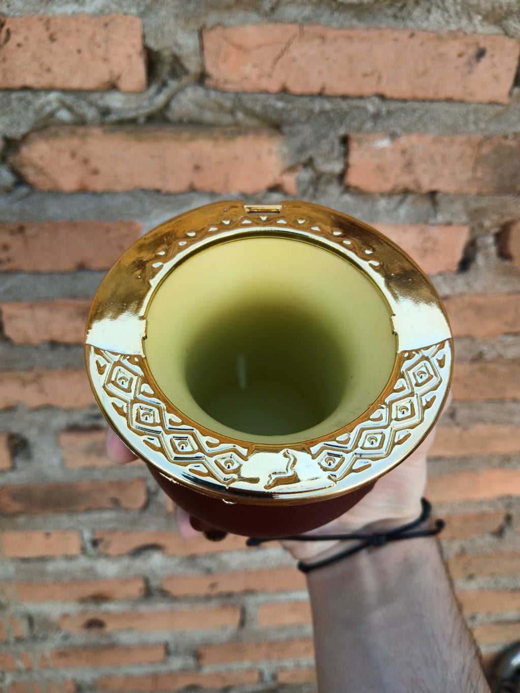 Mate Imperial Antivuelco Con Tapa y Base Labrada | SHELBY'S